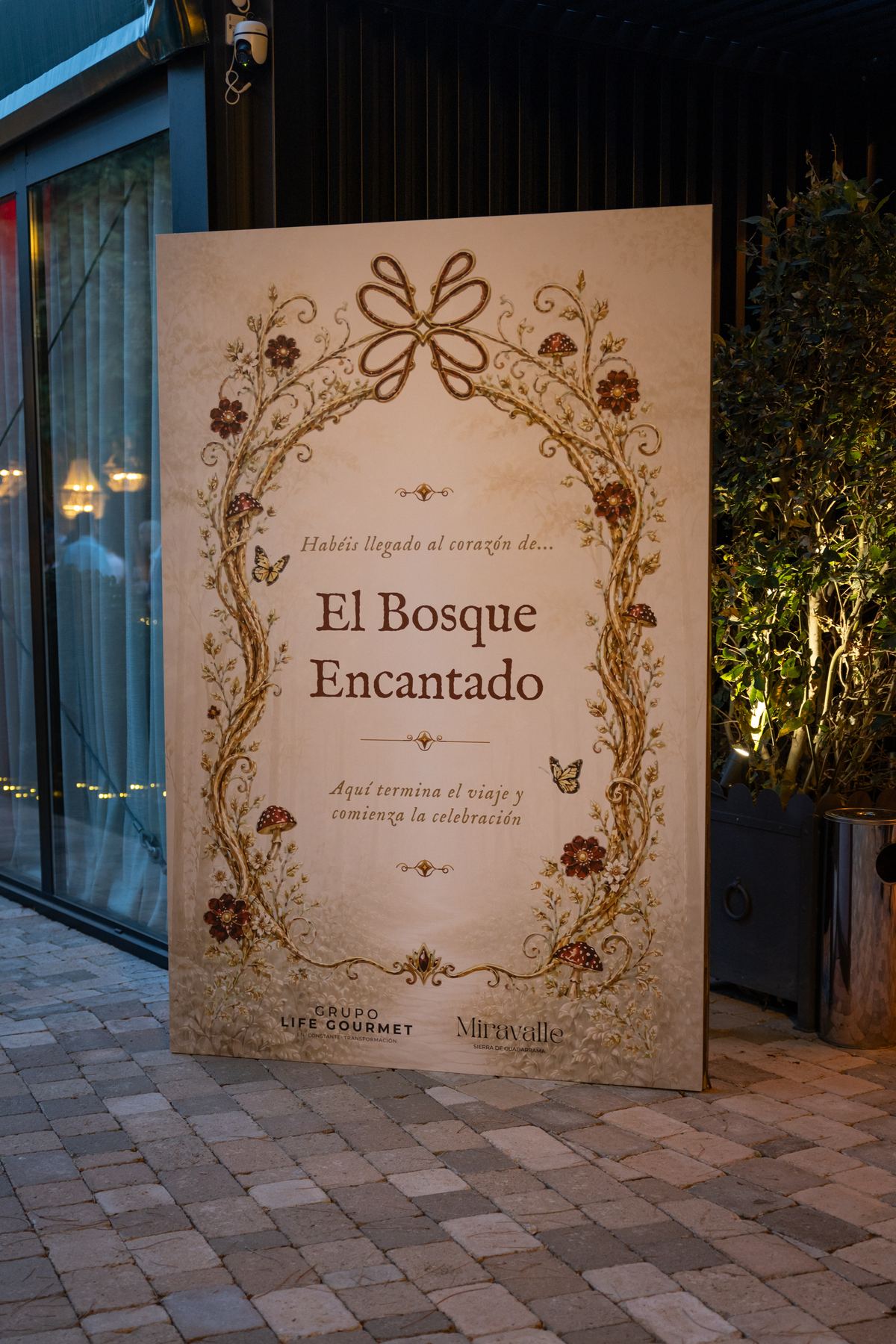 Entrance sign for The Enchanted Forest