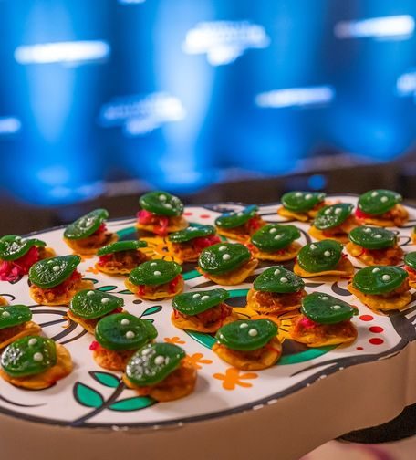 Aperitivos de autor del catering de Grupo Life Gourmet